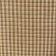 Wooden and embroidered fabric fireplace screen
