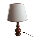 Wooden table lamp