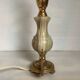 Onyx brass fish lamp Italy