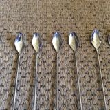 Series of 7 bamboo spoons