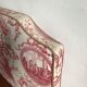 Toile Jouy fabric bedhead
