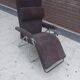 Fauteuil transat Lafuma vintage velours