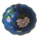 Fluted bowl in Chinese cloisonné