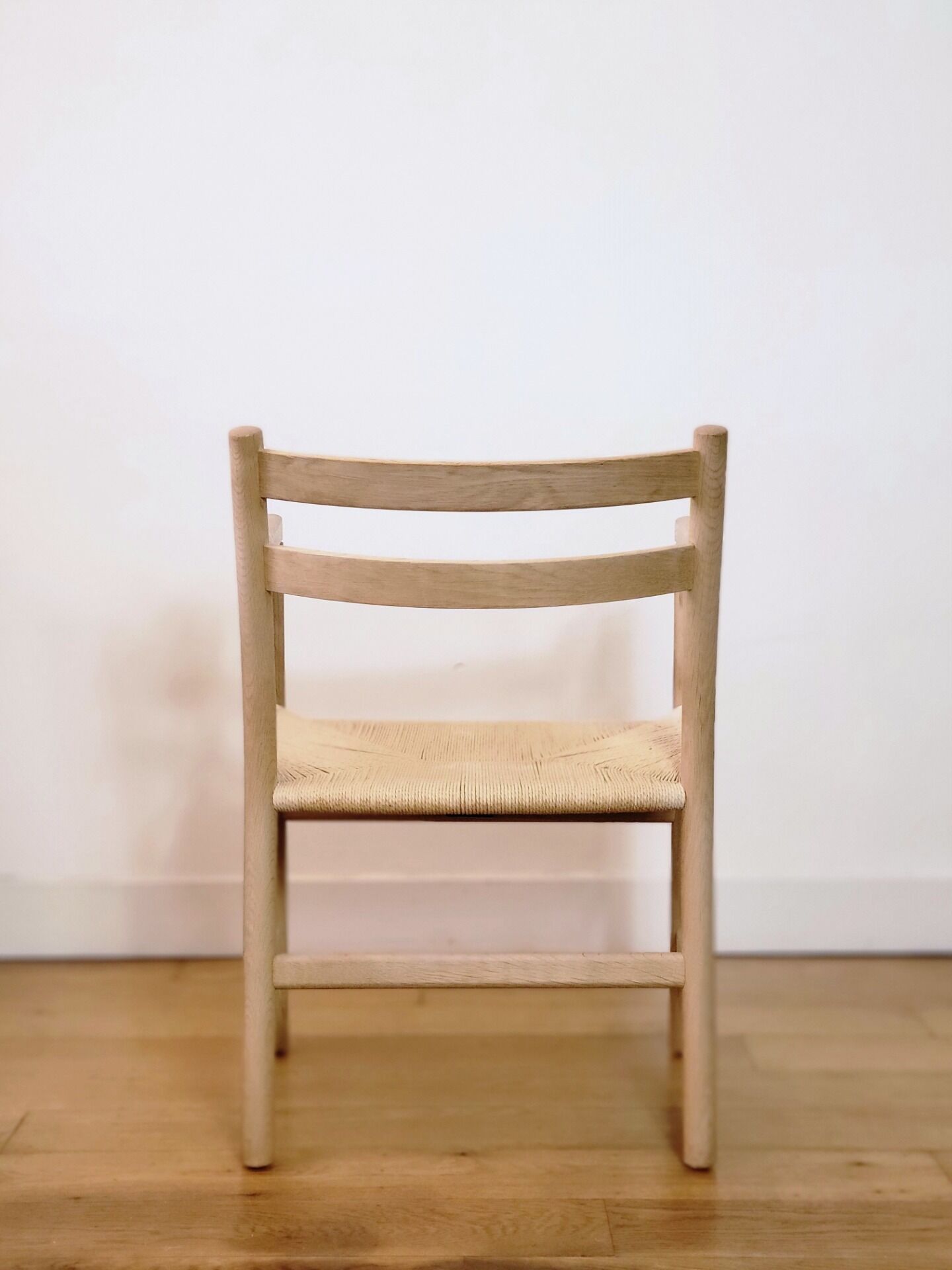 Ensemble de 6 chaises de salle à manger modèle CH46 et CH47 par Hans J. Wegner