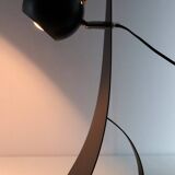 Brilliant black metal house lamp 1990