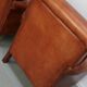 Vintage Dutch Cognac-Coloured Leather Club Chairs, Set of 2