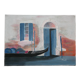 Painting painting on canvas