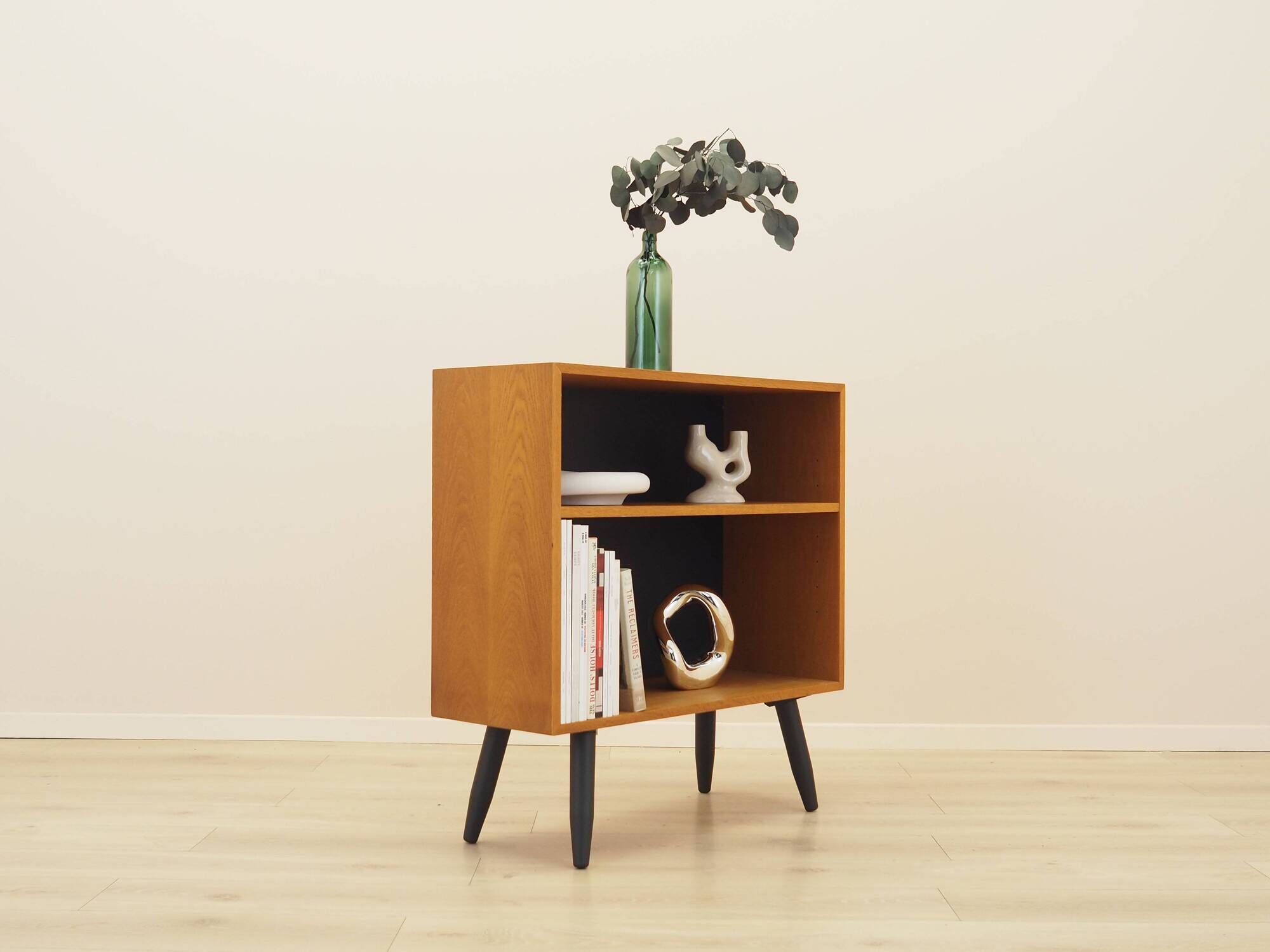 Hjørnebo ash shelving unit, Denmark, 1960s