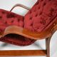 Fauteuil et tabouret , années 1960