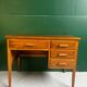 Bureau Administratif Vintage en Chêne – Années 50/60