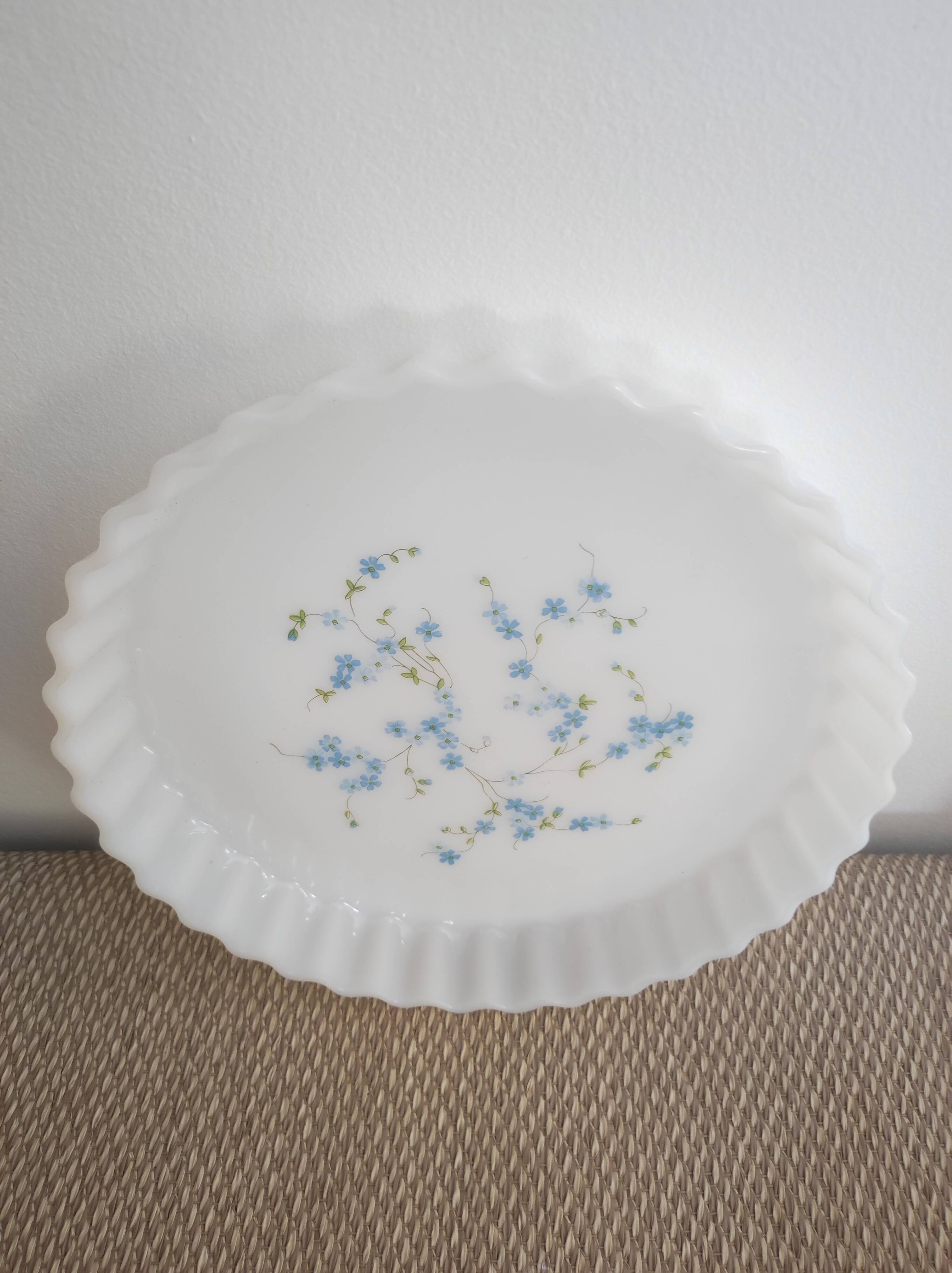 Arcopal veronica pie dish