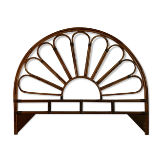 Rattan headboard