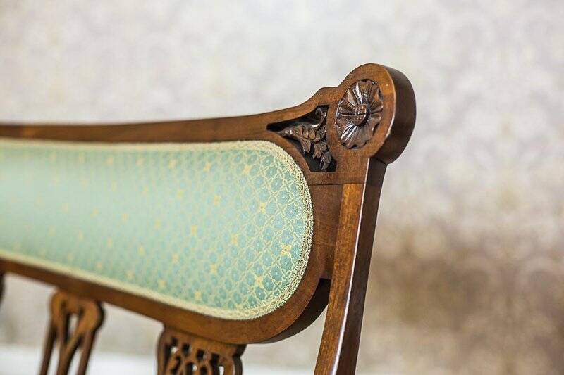 Art Nouveau Living Room Set, 1910, Set of 3