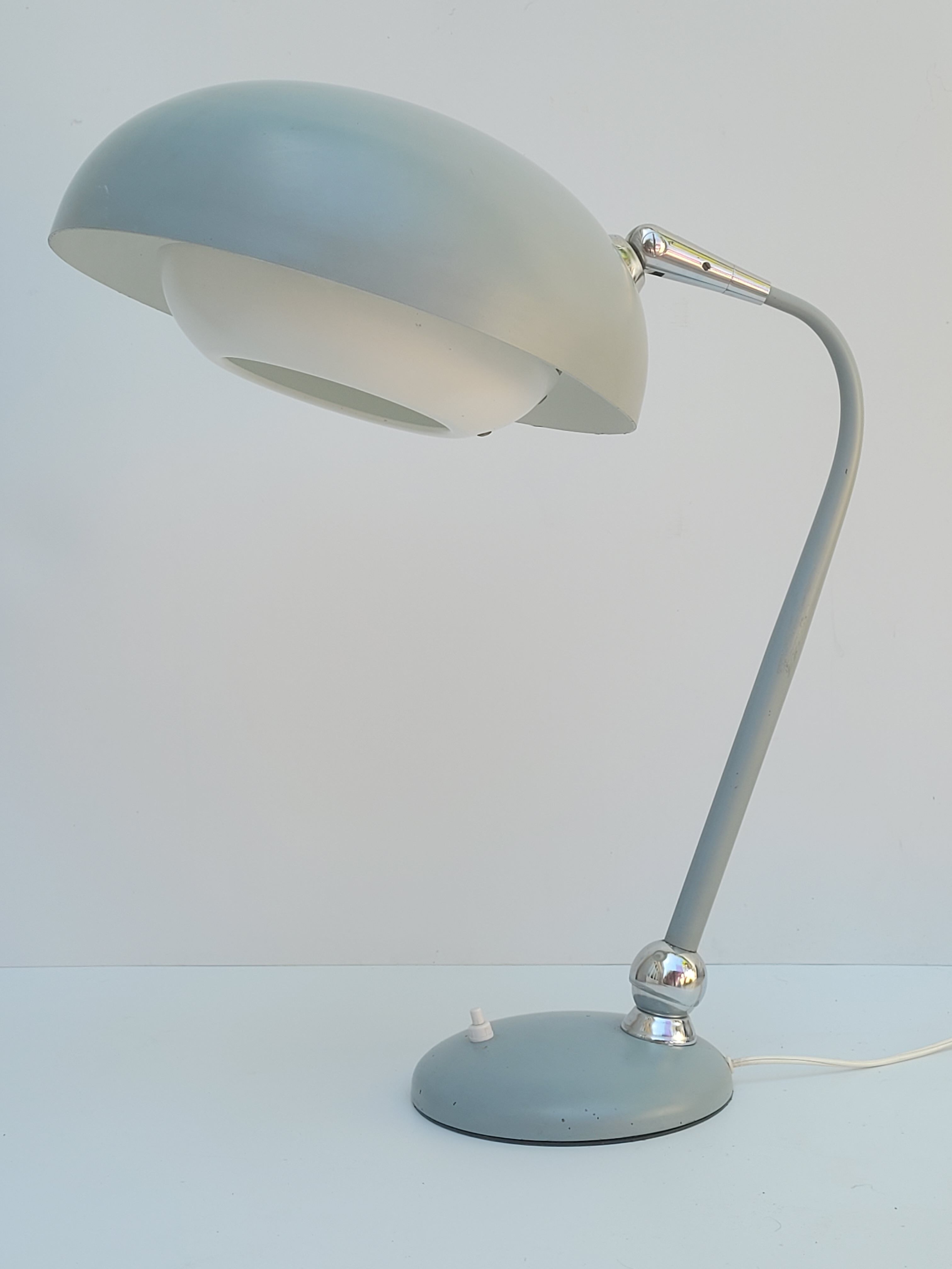 Italian articulated desk lamp Stilnovo, 1950s