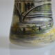 miniature vase with painted decoration from the city of Huy in Belgium