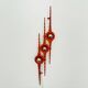 XL Brutalist Wall Lamp or Iron Sculpture