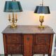 Lampe bouillotte style empire en bronze