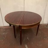 Console with Napoleon III style system in mahogany XIX century