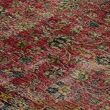 Turkish Anatolian Handmade Vintage Area Rug 204 cm x 114 cm