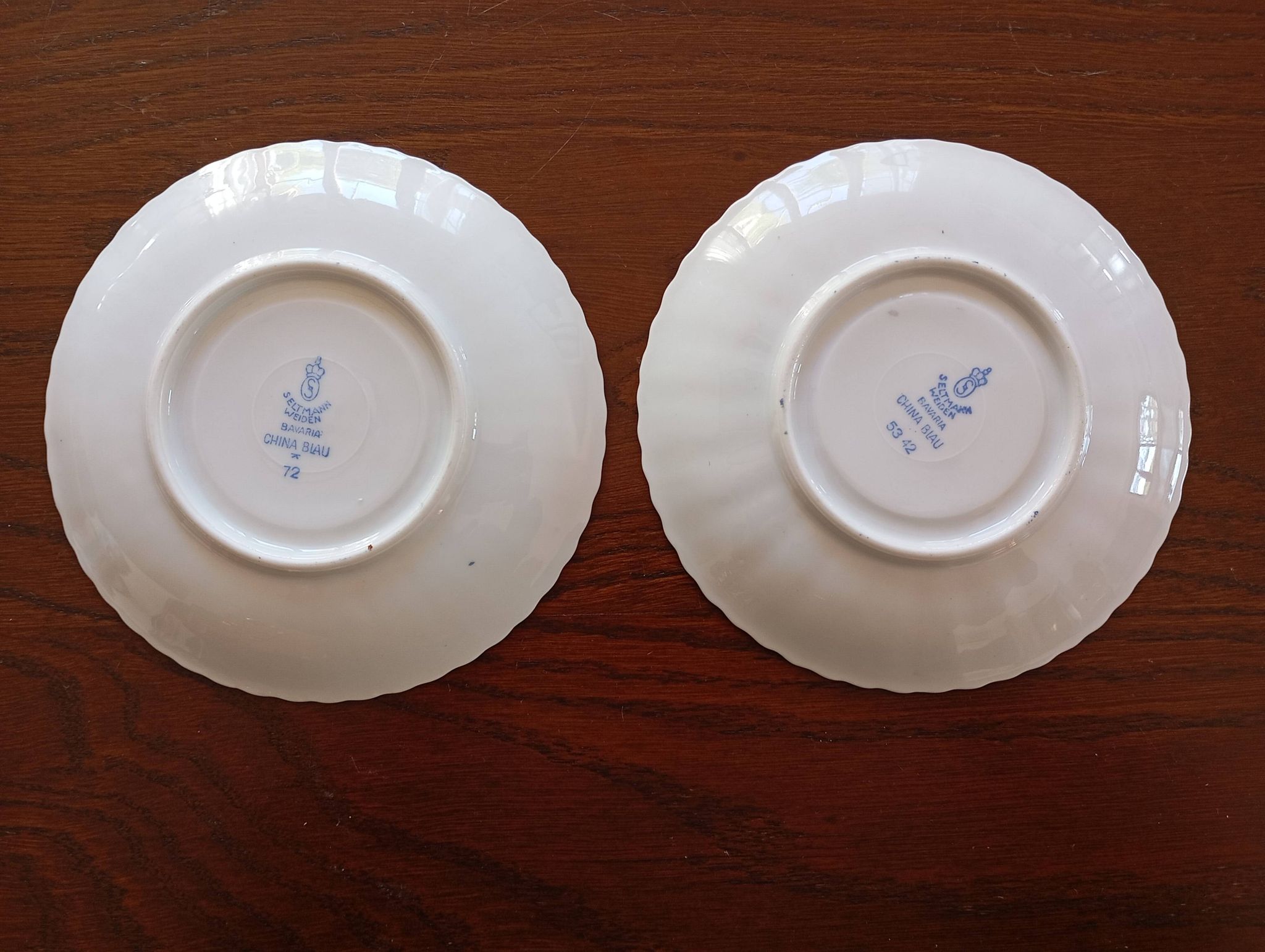 Trios 'China Blau' Seltmann Weiden (Bavaria)