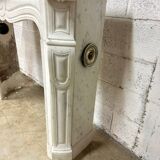 Louis XV style marble fireplace