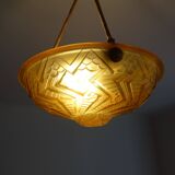 Lustre art déco Schneider