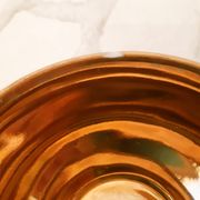 French fine porcelain coffee cups, colors and gold