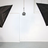 Vintage chrome pendant lamp
