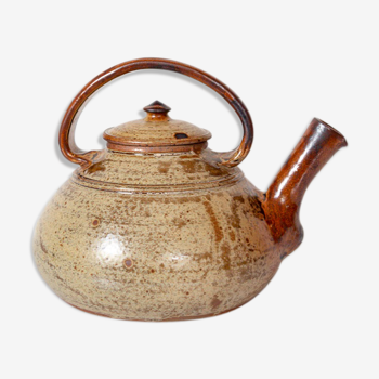 Signed pyrity sandstone teapot