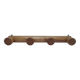 Coat rack solid pine hooks from the 80s-90s