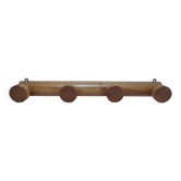 Coat rack solid pine hooks from the 80s-90s