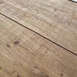 Antique rustic bistro farm table 1900 one drawer - 1m23