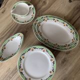 Service de vaisselle Sarreguemines - 10 pièces