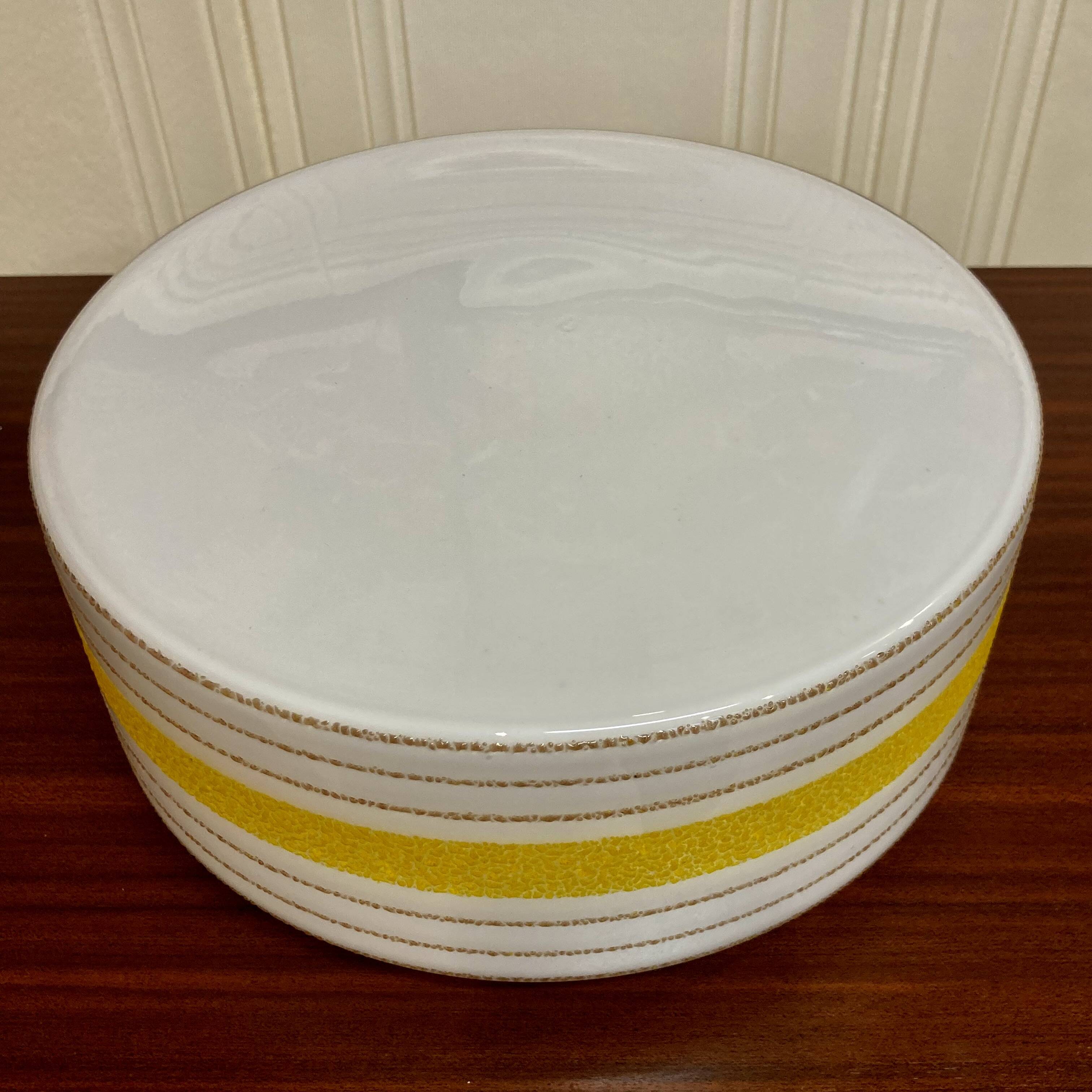 Large glass wall light Scandinavian design 1950.
