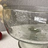 Biot sangria cup in artisanal bubble-blown glass