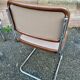 Pair of chairs Cesca B32 by Marcel Breuer Italy 1980