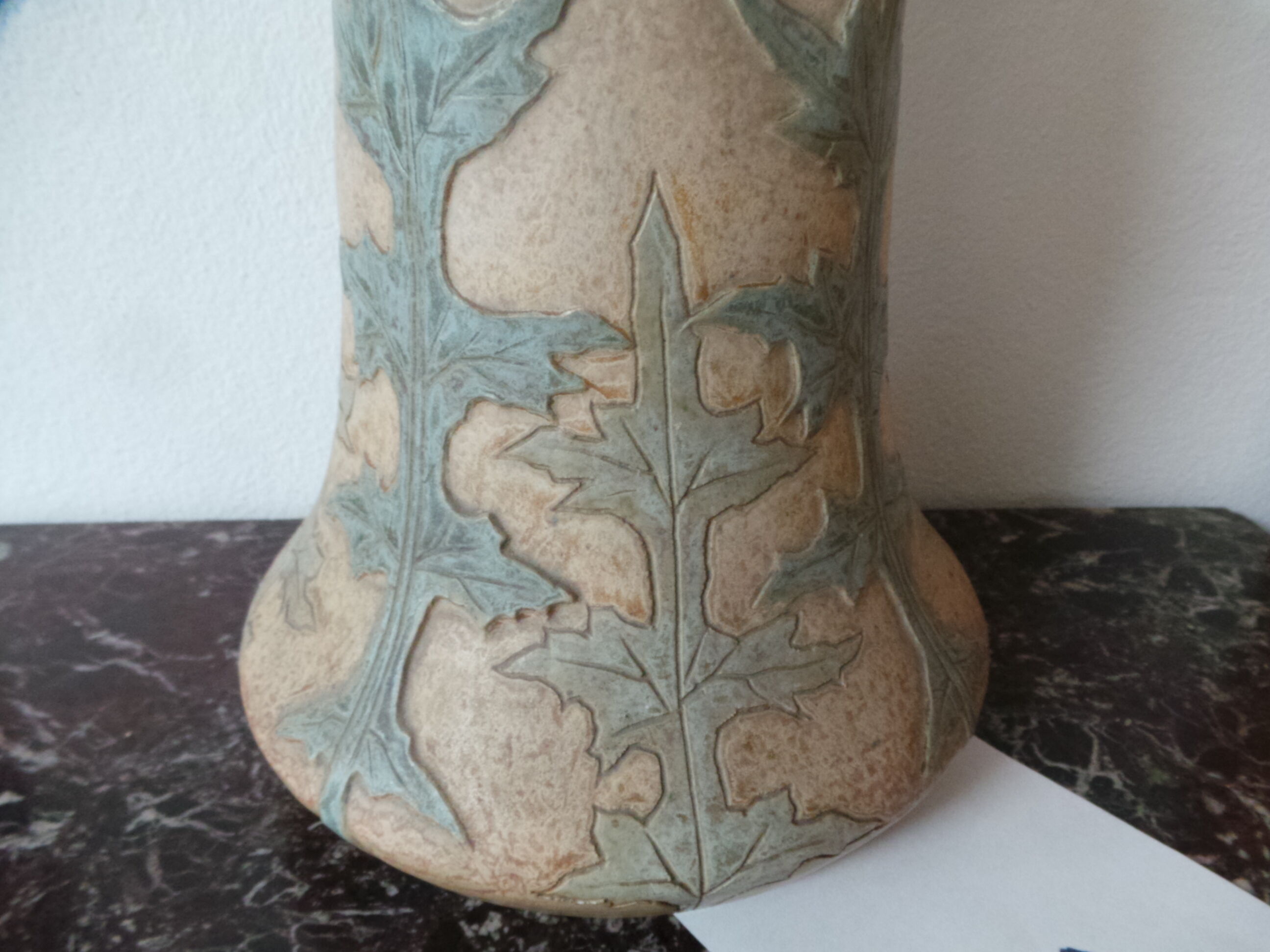 Sevres Paul Milet vase by E Granger art deco