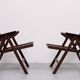 Chaises pliantes vintage Rex multiplex Niko Kralj, Joegoslavië 1950