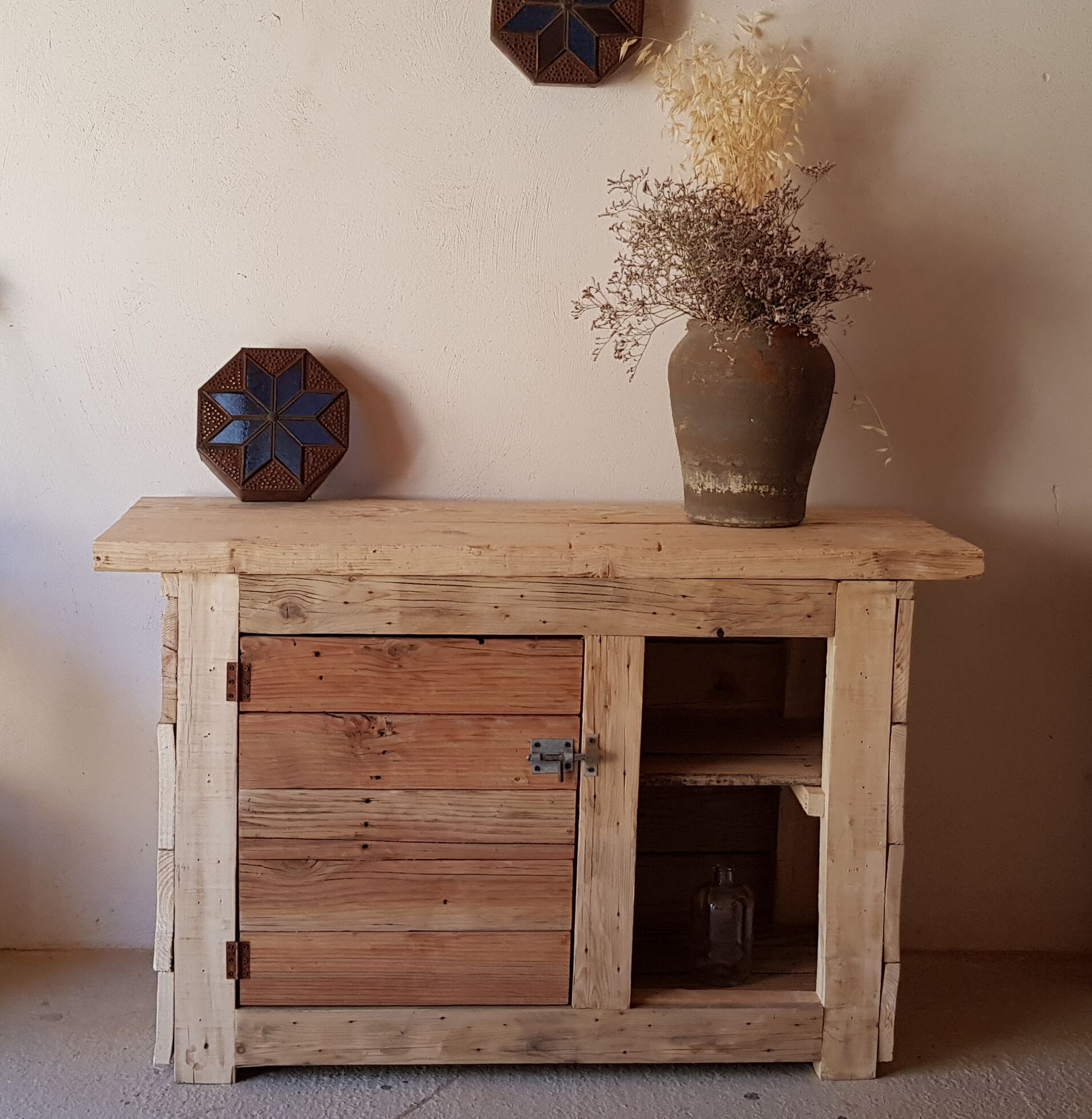 Former workshop workbench