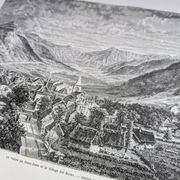 La vallée du Mont-Dore. Illustration imprimée en 1866.