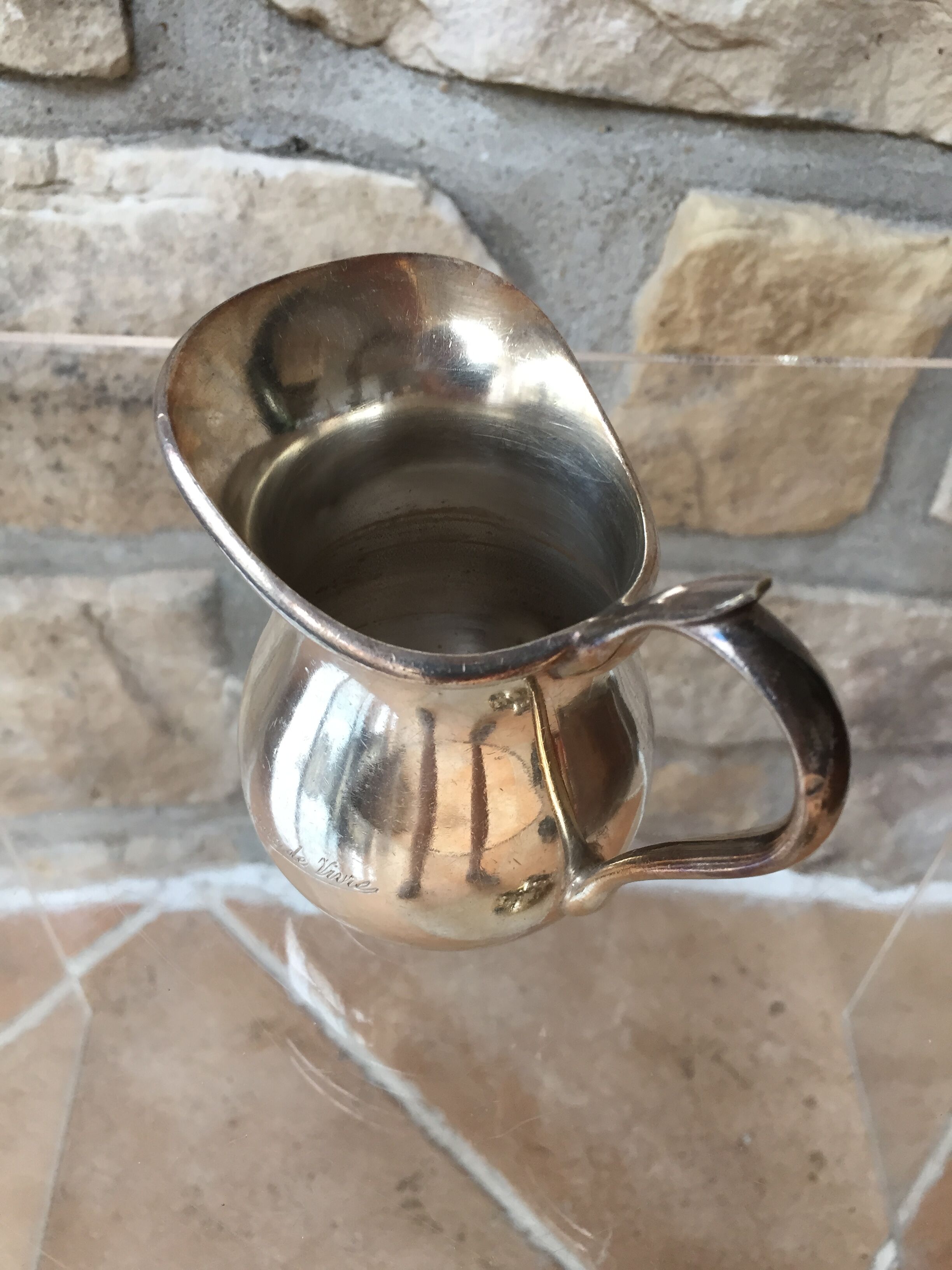 Felix Frères silver pitcher