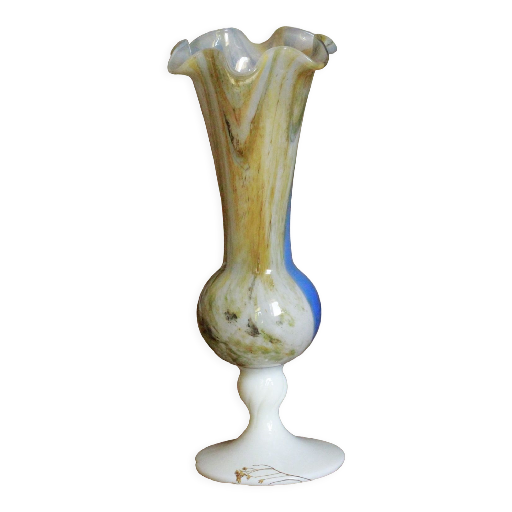 Vase en opaline