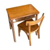 Ensemble bureau et chaise enfant Baumann