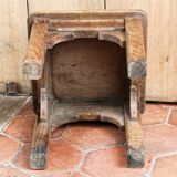 Oak stool