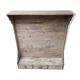 Rustic wall shelf