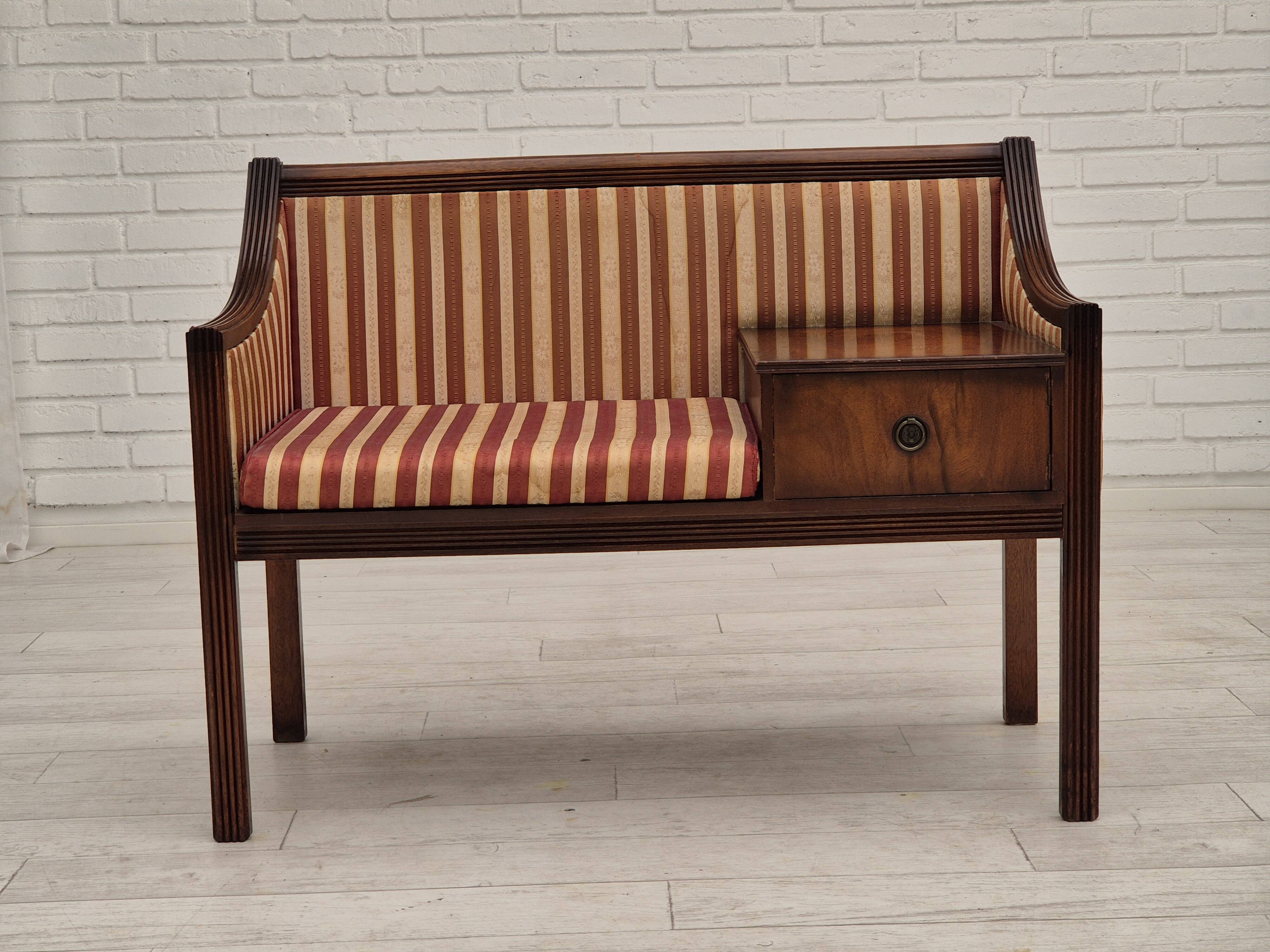 1950s, Scandinavian design, seater dresser, mahogany.