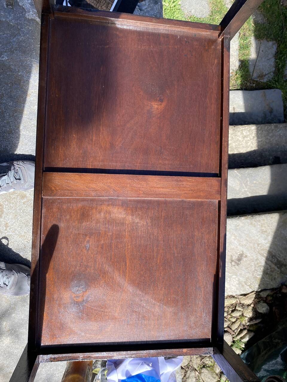 Serving trolley, rolling table, stamped ElloRolls from the 60s/70s