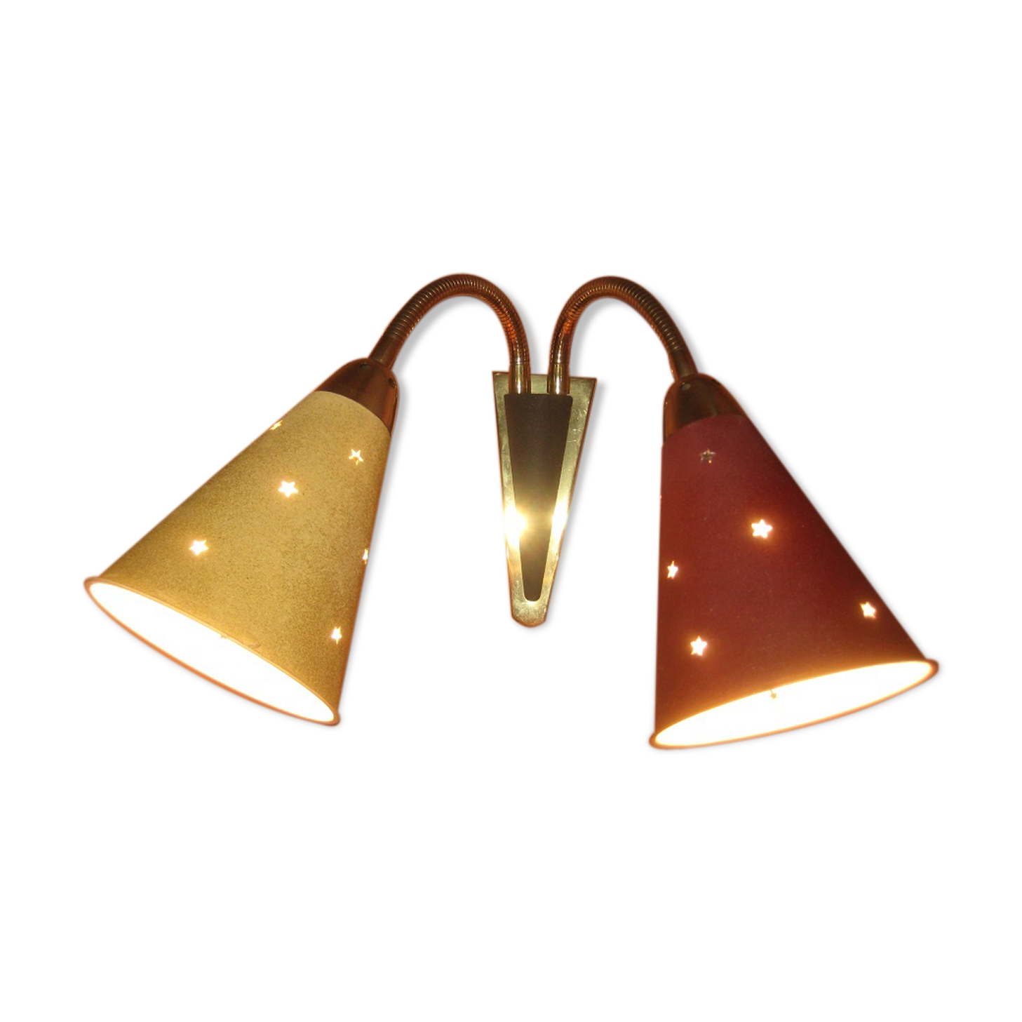 Sconce, star cones