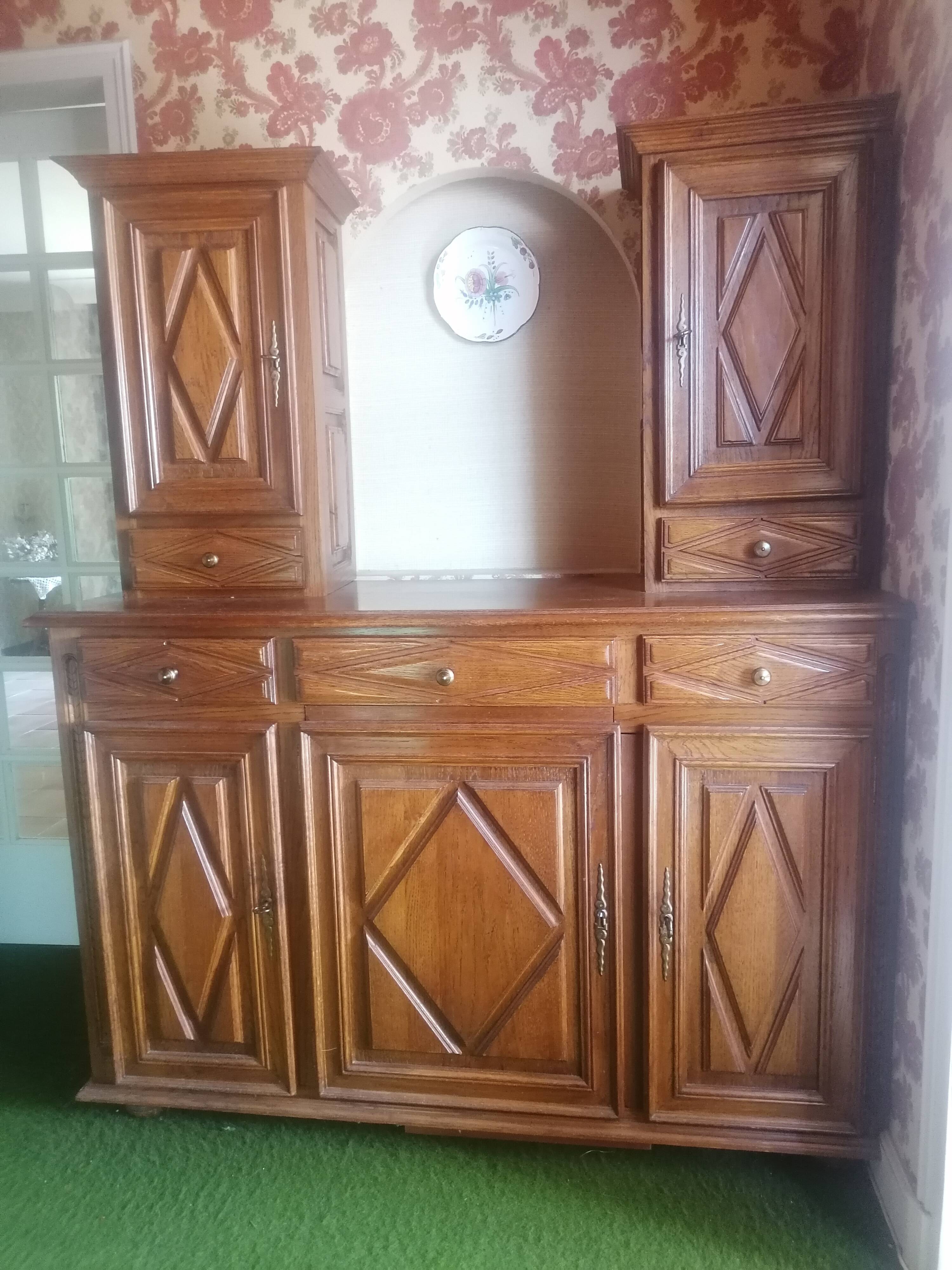 Solid oak furniture