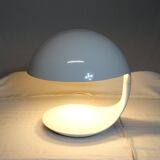 Martinelli luce. elio martinelli. cobra 629 lamp. white. 70s